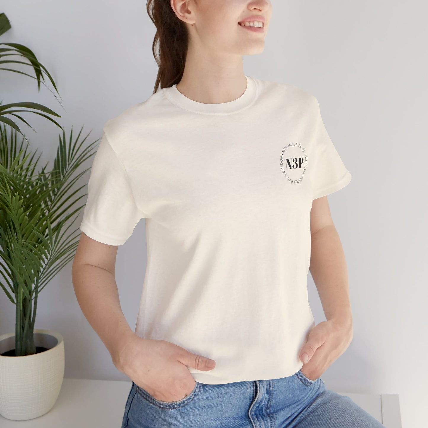 N3P National 3 Peaks - Logo Chest T-Shirt