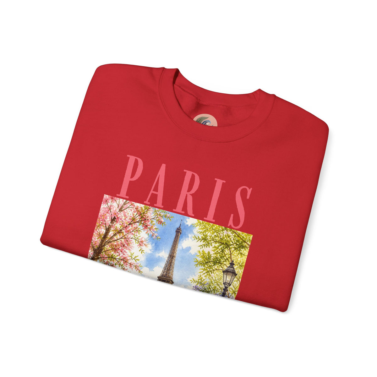 Paris Floral Eiffel Sweatshirt