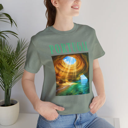 Portugal Benagil Cave Graphic Tee