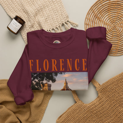 Florence Duomo Crewneck Sweatshirt – Vintage Travel Graphic