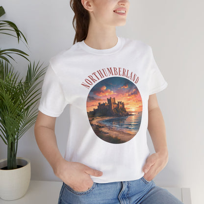 Northumberland Castle Sunset T‑Shirt