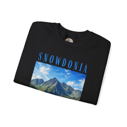 Glyderau Landscape - Snowdonia Mountain Crewneck Sweatshirt