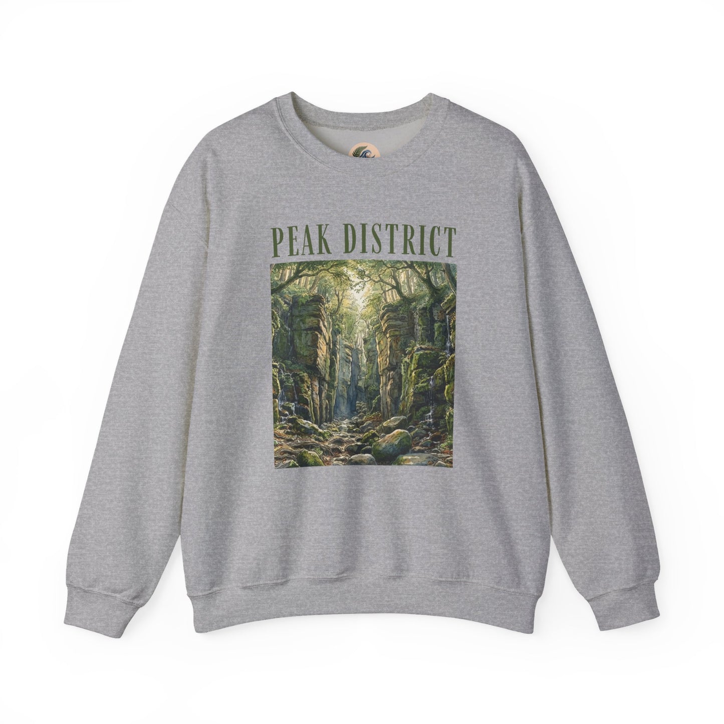 Peak District Luds Church - Scenic Crewneck Sweatshirt