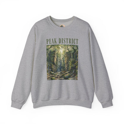 Peak District Luds Church - Scenic Crewneck Sweatshirt