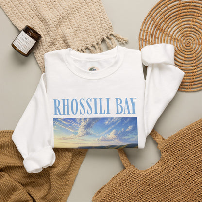 Rhossili Bay Scenic Crewneck Sweatshirt