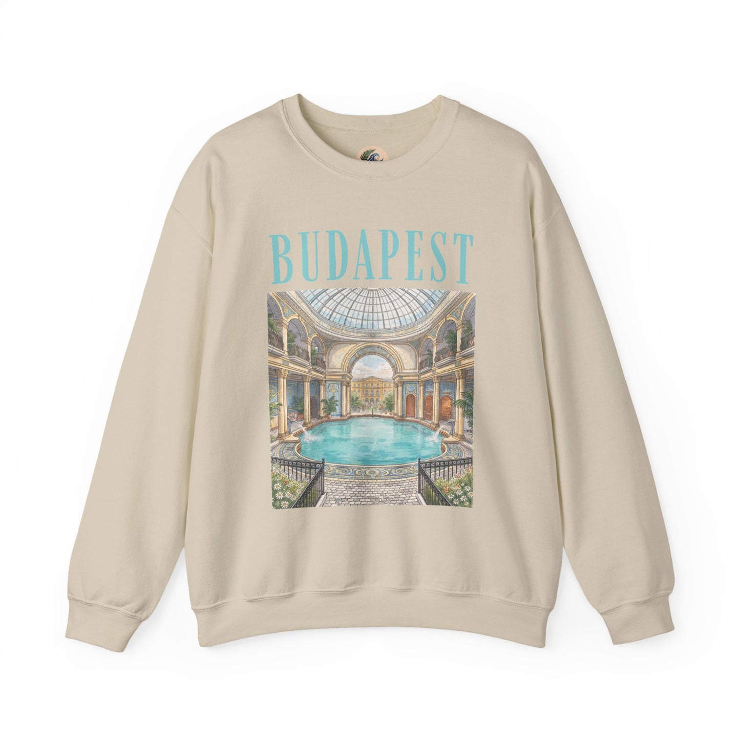 Budapest Thermal Bath Crewneck Sweatshirt