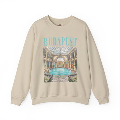 Budapest Thermal Bath Crewneck Sweatshirt