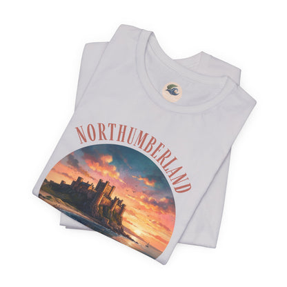 Northumberland Castle Sunset T‑Shirt