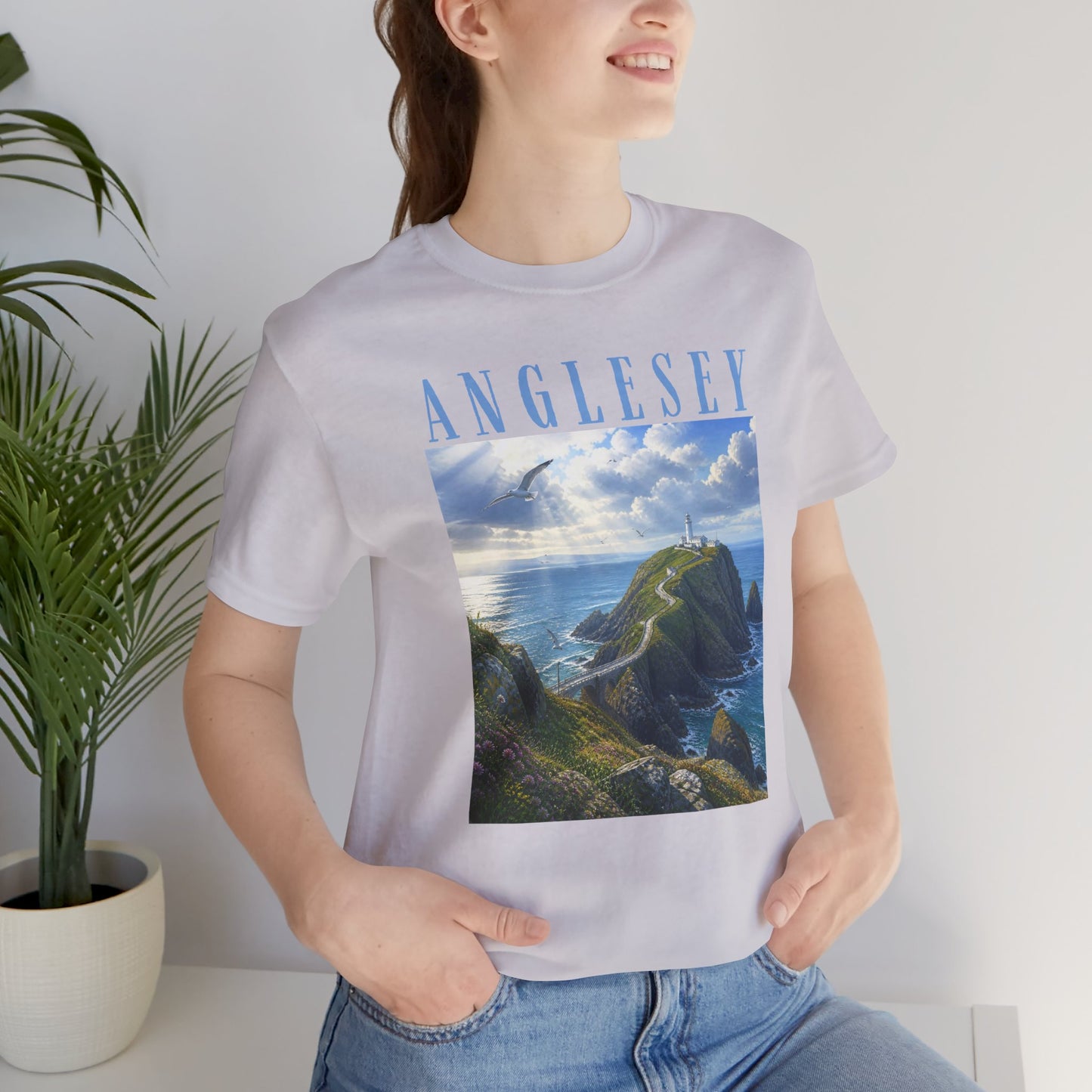 Anglesey Coastal T‑Shirt — Scenic Wales Landscape Tee