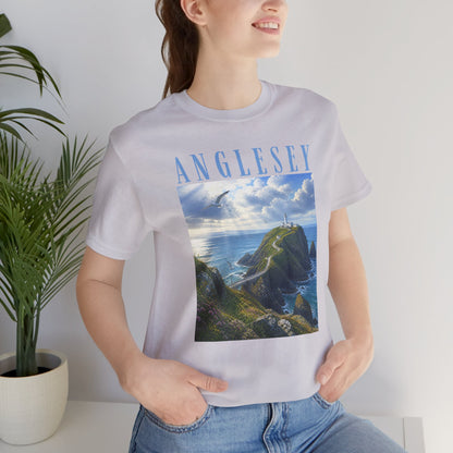 Anglesey Coastal T‑Shirt — Scenic Wales Landscape Tee
