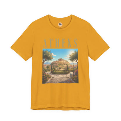 Athens Scenic Tee — Vintage Acropolis Travel T‑Shirt
