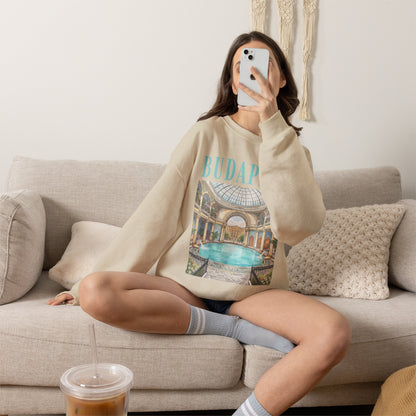 Budapest Thermal Bath Crewneck Sweatshirt